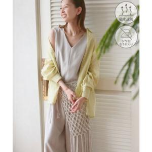 ロペピクニック ROPE' PICNIC 【吸水速乾・防シワ】エフォートレスオールインワン （ライトグレー（08））