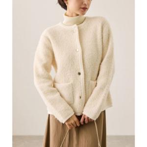 ロペピクニック ROPE' PICNIC ループ編みニットジャケット （キナリ（16））