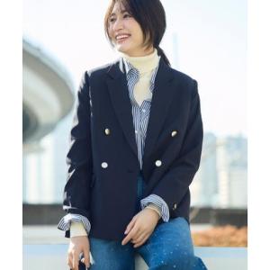 ロペピクニック ROPE' PICNIC クリアツイル金ボタンジャケット/セレモニー・セットアップ対応 （ネイビー（40））