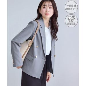 ロペピクニック ROPE' PICNIC クリアツイル金ボタンジャケット/セレモニー・セットアップ対応 （グレー（07））