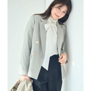 ロペピクニック ROPE' PICNIC クリアツイル金ボタンジャケット/セレモニー・セットアップ対応 （グリーン系（35））