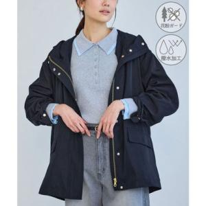 ロペピクニック ROPE' PICNIC ミドル丈マウンテンパーカ スプリングコート/撥水・花粉ガード （ネイビー（40））