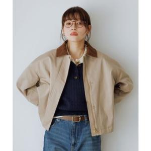 ロペピクニック ROPE' PICNIC 配色フィールドジャケットブルゾン （ベージュ系（28））