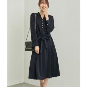 ロペピクニック ROPE' PICNIC 多機能ワンピース/パールワンピース （ネイビー（40））｜locondo-shopping