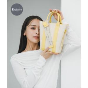 ロデスコ RODE SKO 『別注』AJUGA.×RODE SKO ロゴリボン付ショルダーバッグ （イエロー）