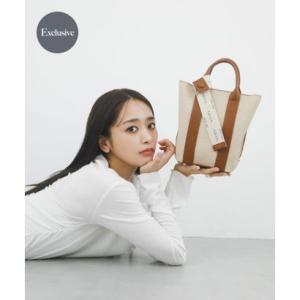 ロデスコ RODE SKO 『別注』AJUGA.×RODE SKO ロゴリボン付ショルダーバッグ （オフホワイト）