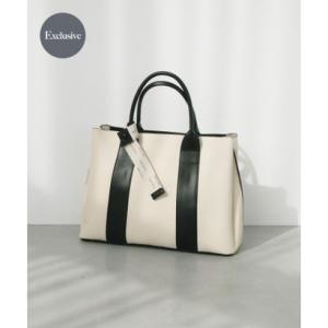 ロデスコ RODE SKO 『別注』AJUGA.×RODE SKO ロゴリボン付ビッグトート （アイボリー）