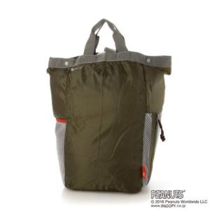 ルートート ROOTOTE SNOOPY スヌーピー 折りたたみ 軽量 リュック型 エコバッグ IP.トール.トランシェ.Peanuts-6S 820