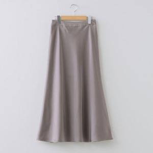 ロイヤル パーティー レーベル ROYAL PARTY LABEL サテンナローフレアスカート （グレー）