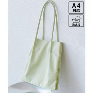 ロペピクニック パサージュ ROPE' PICNIC PASSAGE 洗える3層ミドルトートバッグ （ライトグリーン（33））