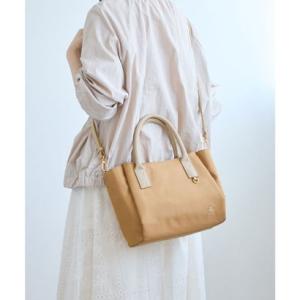 ロペピクニック パサージュ ROPE' PICNIC PASSAGE 異素材コンビミドルトートバッグ/軽量・2WAY （ベージュ系（28））