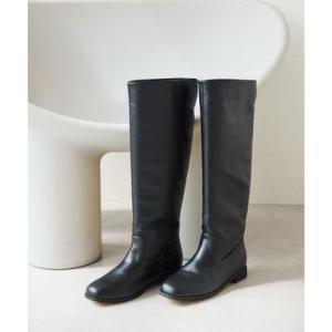 ロペピクニック パサージュ ROPE' PICNIC PASSAGE バックスリットロングブーツ （ブラック（01））