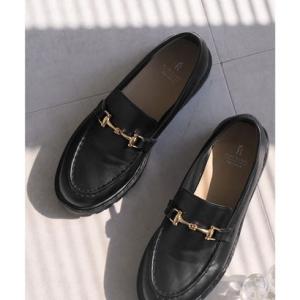 ロペピクニック パサージュ ROPE' PICNIC PASSAGE 【軽量・晴雨兼用】プラットフォームビットローファー （ブラック（01））