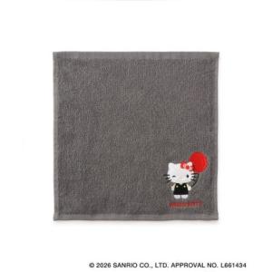 ロペピクニック パサージュ ROPE' PICNIC PASSAGE 【ROPE' PICNIC×ハローキティ】タオルハンカチ （ブラック（01））
