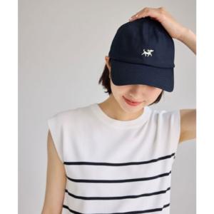 ロペピクニック パサージュ ROPE' PICNIC PASSAGE コットンツイル刺繍キャップ/抗菌防臭 （ネイビー（40））
