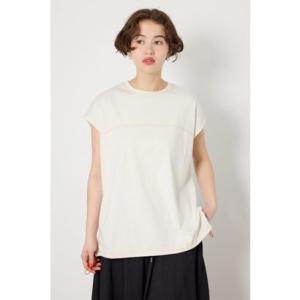 FREEZE LIGHTステッチドロストTシャツ IVOY3