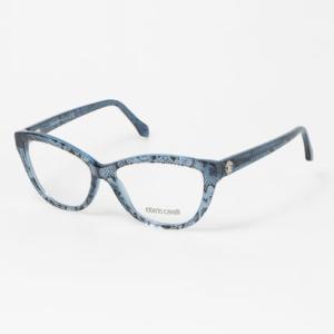 ロベルト カヴァリ Roberto Cavalli メガネ 眼鏡 アイウェア レディース メンズ （クリスタルブルー）