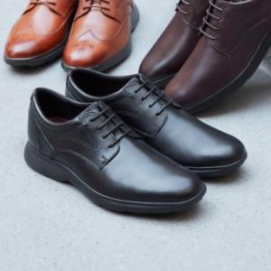 ロックポート ROCKPORT トゥルーフレックス ドレスポーツ プレーン トゥ （ブラック）｜locondo-shopping