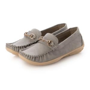 ルームナイン ROOM9 ゴールドビット ドライビングシューズ ローファー レディース パンプス ローヒール スクエア 軽量 柔らかい ぺたんこ モカ