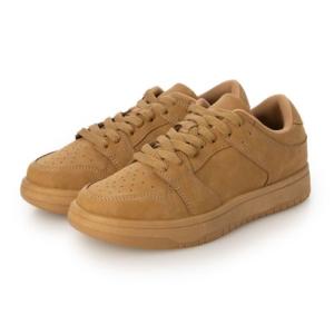 ルームナイン ROOM9 レースアップ ローカット スニーカー コート ストリート レディース （キャメル）