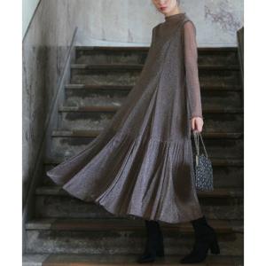 RUIRUE BOUTIQUE（ルイルエブティック） モチーフレース付きラメドット