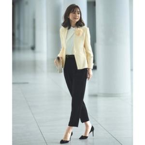 ルイルエブティック RUIRUE BOUTIQUE ノーカラーベーシック3ピーススーツ （オフツイー...