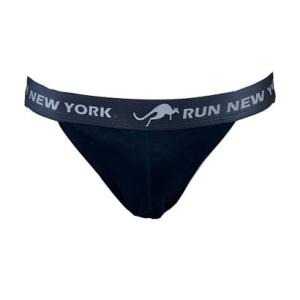 ランニューヨーク RUN NEW YORK タンガブリーフジャガードメッシュ  （ネイビー）【交換・...