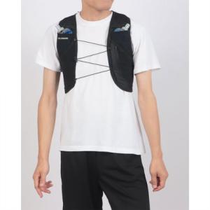 サロモン SALOMON ACTIVE SKIN 8 SET ランニングベスト（フラスク付） （BLACK/METAL）【交換・返品不可】