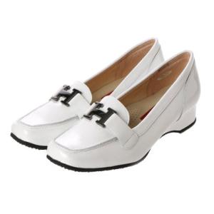 サントノーレ Saint Honore 楽ちんコンフォートスリッポン （ホワイトエナメル）