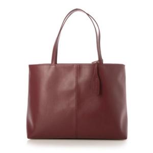 サビーナドンナ Sabina Donna 【日本製】上質PUレザー 超軽量270g シュリンクレザー A4対応 トートバッグ （レッド）