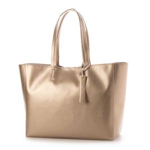 サビーナドンナ Sabina Donna 【日本製】上質PUレザー 超軽量 A4サイズすっぽり入る トートバッグ （ピンクゴールド）