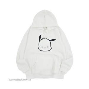 サンリオ Sanrio ポチャッコ スウェット パーカー サンリオ 長袖 （オフホワイト）
