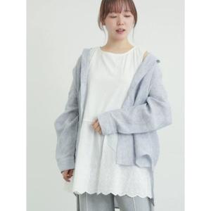 Samansa Mos2（サマンサモスモス） tシャツ 「新色追加」裾スカラップ