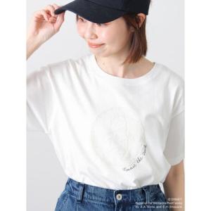 サマンサ モスモス Samansa Mos2 【Disney】くまのプーさんレースモチーフTシャツ （オフホワイト）