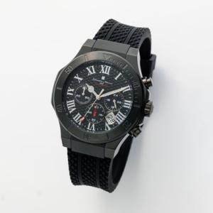 サルバトーレマーラ Salvatore Marra ラグジュアリークロノグラフ腕時計 （ブラック×ブラック）