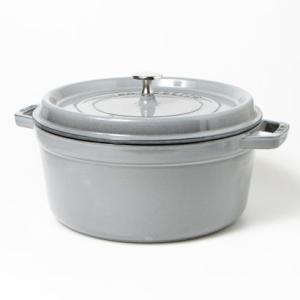 ストウブ STAUB ラウンド ピコ ココット 26cm ホーロー鍋【返品不可商品】 （GRAPHA...