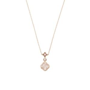 サマンサティアラ Samantha Tiara フルーレットネックレス (K10 PG)