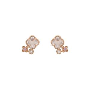 サマンサティアラ Samantha Tiara フルーレットピアス (K10 PG)