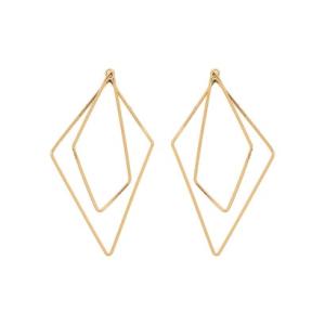 サマンサティアラ Samantha Tiara 2WAY コンビメタル ピアス (K10YG)
