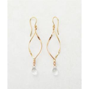 サマンサティアラ Samantha Tiara K14GF メタルストーンピアス (K14GF)