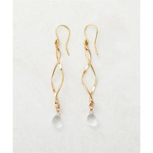 サマンサティアラ Samantha Tiara K14GF メタルコンビカラーピアス (K14GF)