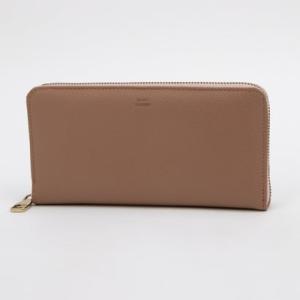 サニータンナリー Sunny Tannery 本革 長財布 財布 ケース 上品 くすみカラー ユニセックス （ピンク）