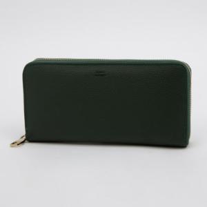 サニータンナリー Sunny Tannery 本革 長財布 財布 ケース 上品 くすみカラー ユニセックス （グリーン）