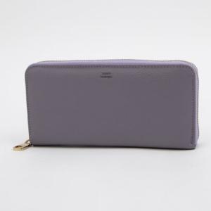 サニータンナリー Sunny Tannery 本革 長財布 財布 ケース 上品 くすみカラー ユニセックス （パープル）