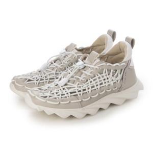 センソユニコ Sensounico Mic Accessories 編み込みスニーカー （グレー）