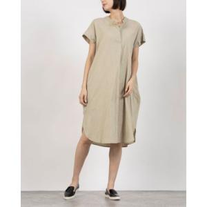 センソユニコ Sensounico atelier macaron ボタニカルJQワンピース （ベージュ）