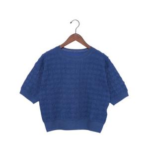 センソユニコ Sensounico LrdR RAW FUDGE Tシャツ ダイヤジャガードニットプ...