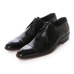 【訳あり新品】 サルヴァトーレロッシ Salvatore Rossi PESCARA 外羽根レザーストレートチップ（ブラック）