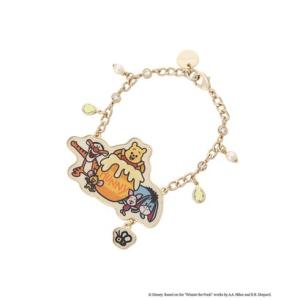 サマンサタバサ Samantha Thavasa 「くまのプーさん」コレクション バッグチャーム (ゴールド)