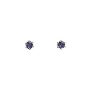 サマンサティアラ Samantha Tiara ≪12月誕生石≫ピアス (K18 WG)